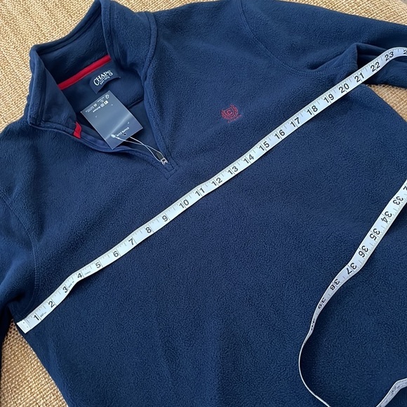 Chaps Fleece Pullover Size M - Picture 4 of 7